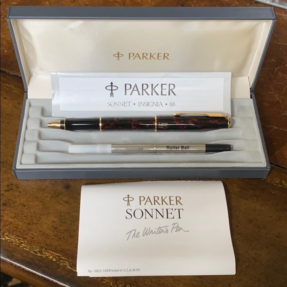 Parker Sonnet the writer’s pen